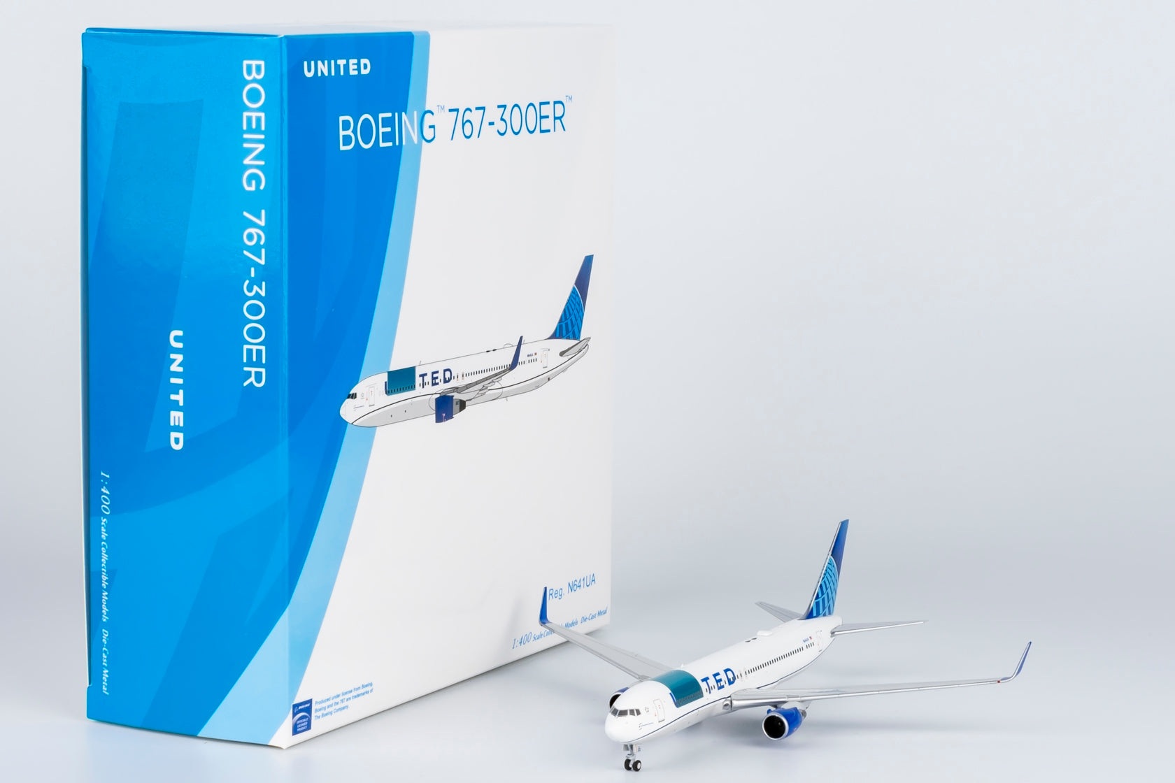 1/400 United Airlines Boeing 767-300ER N641UA NG17007 - cover